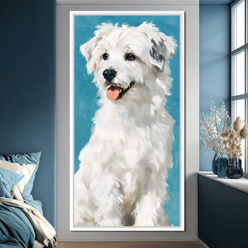 Fluffy Companionship Delight Canvas Print