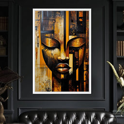 Golden Dream Reflections - NicheCanvas