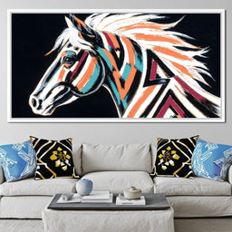 Prismatic Stallion Spirit - NicheCanvas