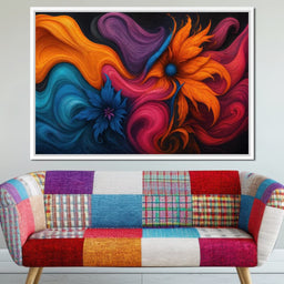 Colorstorm Swirls - TooplesArt - NicheCanvas