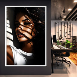 Shadowed Elegance Poise - NicheCanvas