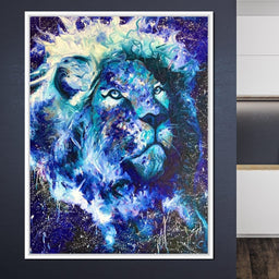 Astral Lion - Chiara Magni - NicheCanvas