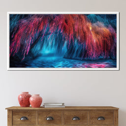 Neon Cascade - TooplesArt - NicheCanvas