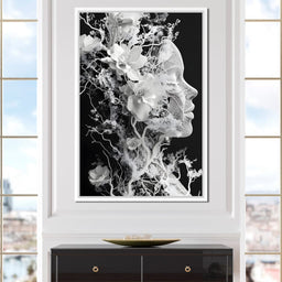 Floral Interlaced Reverie - NicheCanvas