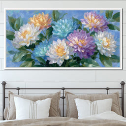 Petals of Tranquil Vibrance - NicheCanvas