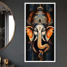 Divine Graceful Elephants Blessing - NicheCanvas