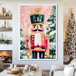 Festive Nutcracker Snow Parade - NicheCanvas
