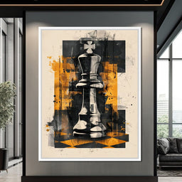 King of Abstract Warfare - NicheCanvas