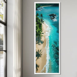 Tropical Serenity Beach - NicheCanvas