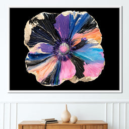 Gilded Petals Of A Midnight Garden - NicheCanvas
