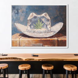 Glistening Western Hat Chronicles - NicheCanvas