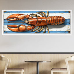 Oceanic Lobster Deligh - NicheCanvas