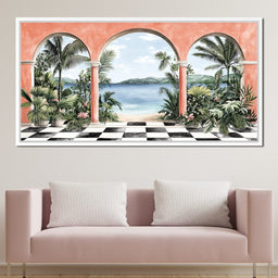 Tropical Archway - NicheCanvas