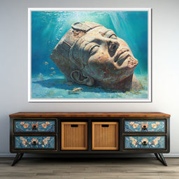 Oceanic Titan Tranquility - NicheCanvas