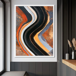 Where Liquid Stone Meets Metal - NicheCanvas