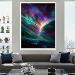 Celestial Dawn of the Rings - NicheCanvas