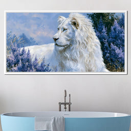Noble Monarch of Lavender Fields - NicheCanvas