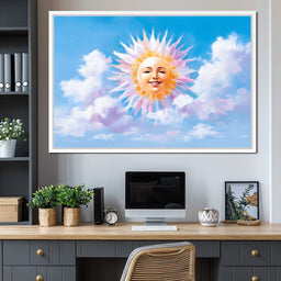 Celestial Smile - NicheCanvas