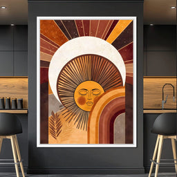 Solstice Sunburst Reverie - NicheCanvas