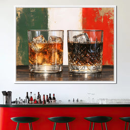 Irish Coffee & Whiskey - NicheCanvas