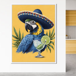 Parrot Margarita Fiesta Tropical - NicheCanvas