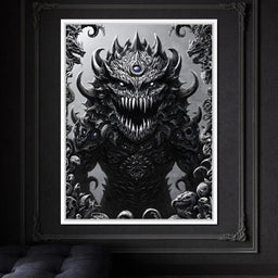 Nightmare Monarch of Shadows - NicheCanvas