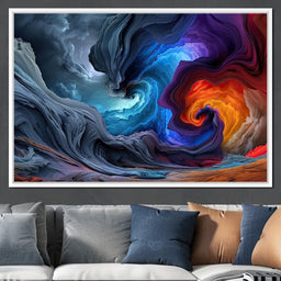 Elemental Swirls - TooplesArt - NicheCanvas