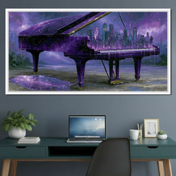Melodies Melting Into The Night Sky - NicheCanvas
