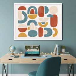 A Quiet Arrangement of Color - TooplesArt - NicheCanvas