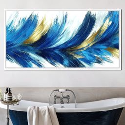 Blue Waves of Tranquility - NicheCanvas