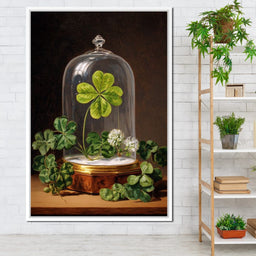 Lucky Clover Glass Dome - NicheCanvas