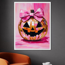 Disco Pumpkin - NicheCanvas