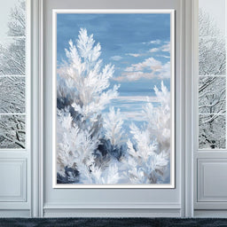 Frosted Seaside Botanicals - NicheCanvas