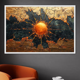 Aurora Burst Embers - NicheCanvas