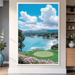 Ocean Breeze Golfing - NicheCanvas