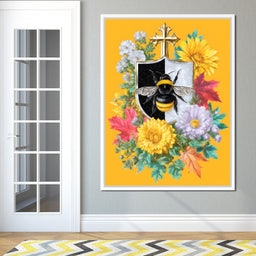 Golden Honey Monarch Bouquet - NicheCanvas