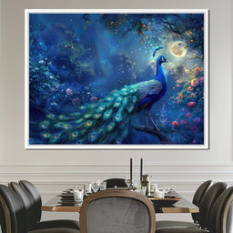 Peacock's Splendour - TooplesArt - NicheCanvas