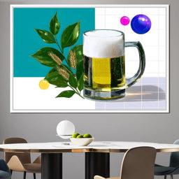 Golden Ale Oasis Harmony - NicheCanvas