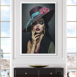 A Lady’s Poise - TooplesArt - NicheCanvas