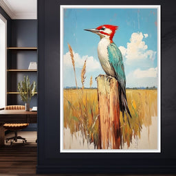 Vivid Meadow Sentinel - NicheCanvas