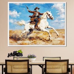 Rider of the Endless Plains - NicheCanvas