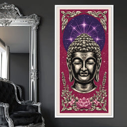 Celestial Lotus Buddha Calm - NicheCanvas