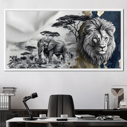 Majestic Safari Splendor - NicheCanvas