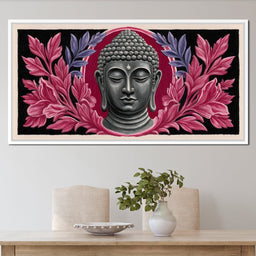Tranquil Lotus Buddha Reverie - NicheCanvas
