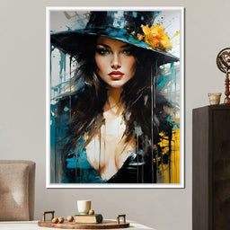 Female Portrait 0054 - Vizahn Burger - NicheCanvas