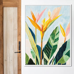Tropical Flora Dance - NicheCanvas