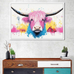 Highland Harmony Burst - NicheCanvas