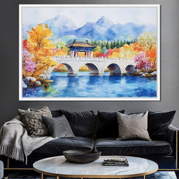 The Stone Bridge - NicheCanvas