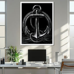 Weight of the Restless Anchor - NicheCanvas