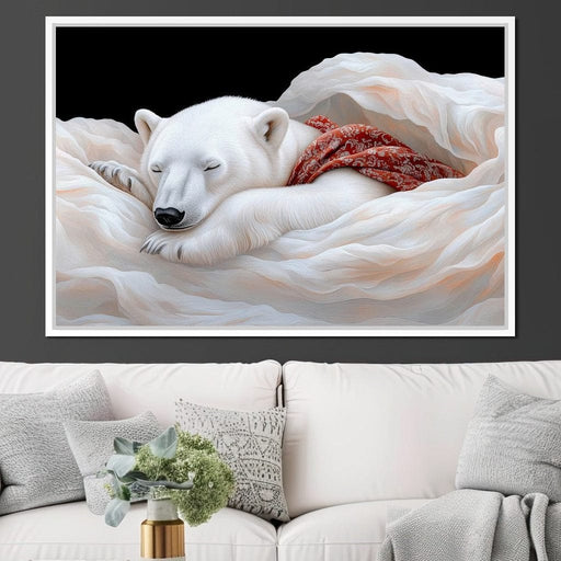 Slumbering Elegance - TooplesArt Canvas Print